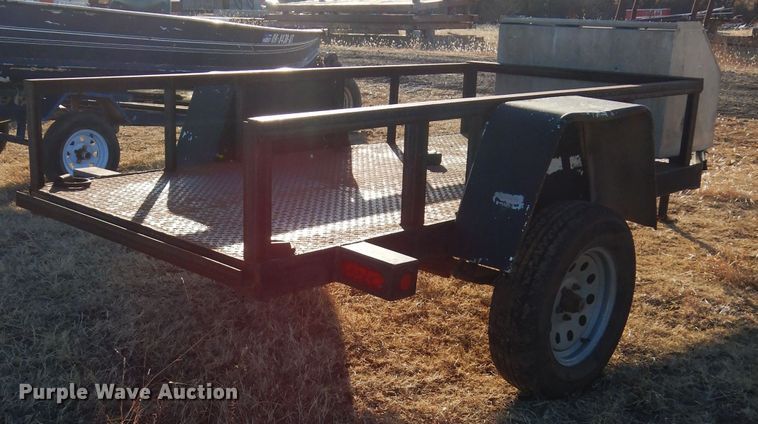 image for item GF9942 Shop built utility trailer