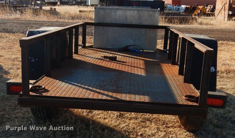 image for item GF9942 Shop built utility trailer