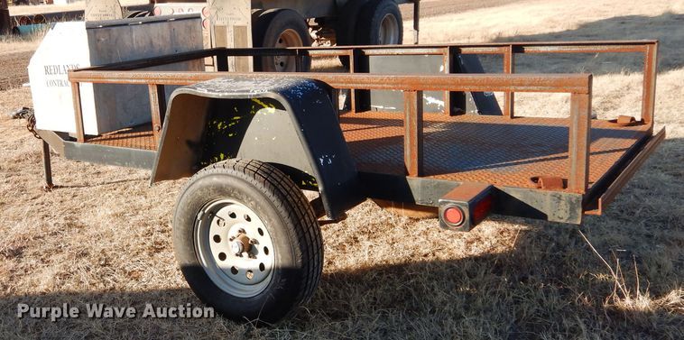 image for item GF9942 Shop built utility trailer