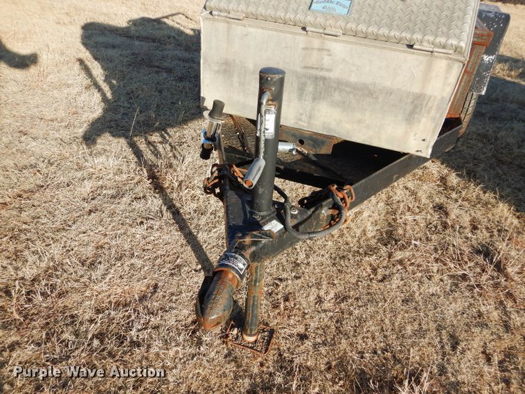 image for item GF9942 Shop built utility trailer