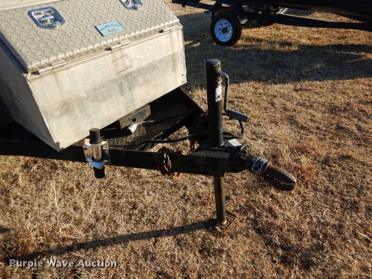 image for item GF9942 Shop built utility trailer