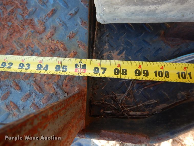 image for item GF9942 Shop built utility trailer