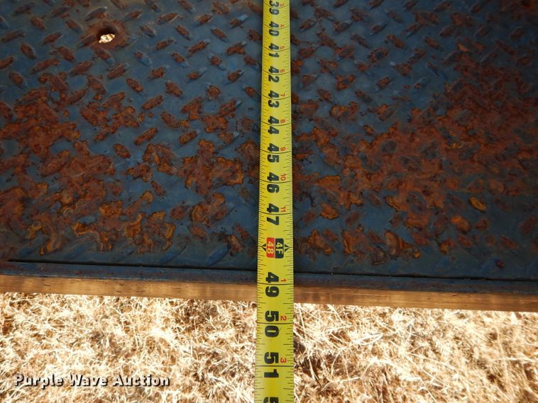 image for item GF9942 Shop built utility trailer