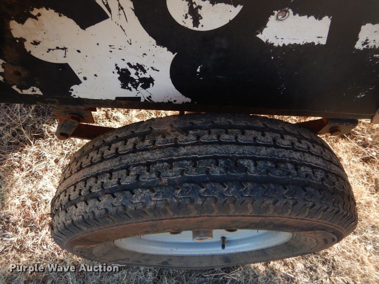 image for item GF9942 Shop built utility trailer