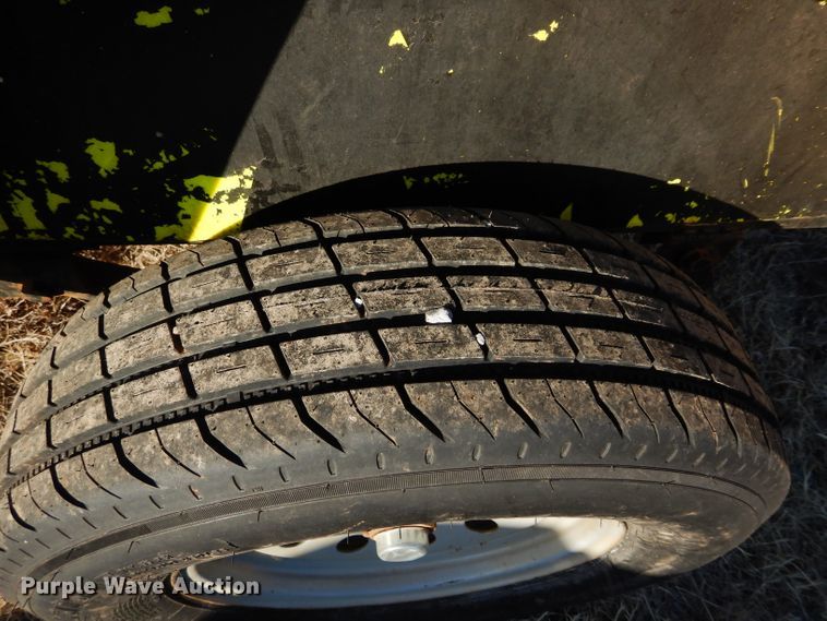 image for item GF9942 Shop built utility trailer