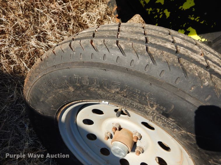 image for item GF9942 Shop built utility trailer