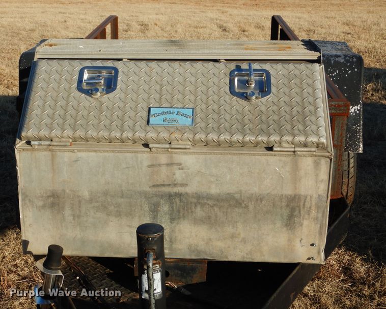 image for item GF9942 Shop built utility trailer