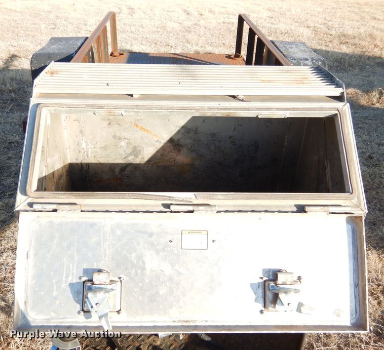 image for item GF9942 Shop built utility trailer