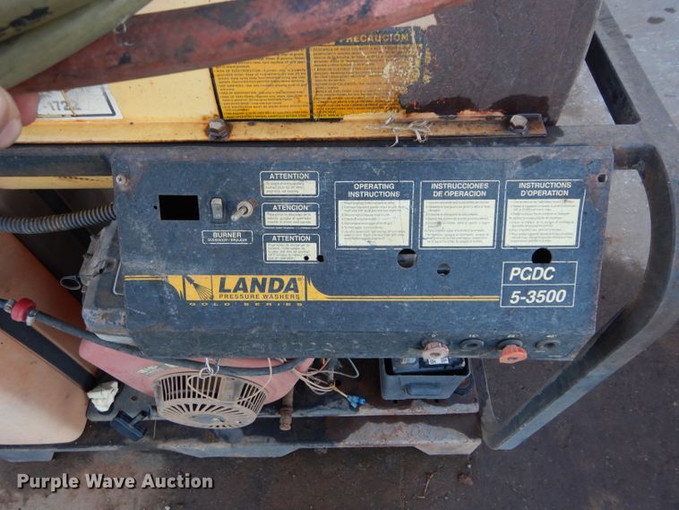 image for item GF9954 Landa PCDC 5-3500 pressure washer