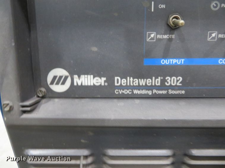 image for item GI9029 Miller Deltaweld 302 mig welder