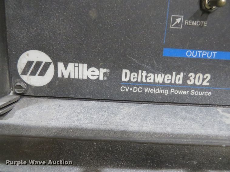 image for item GI9030 Miller Deltaweld 302 mig welder