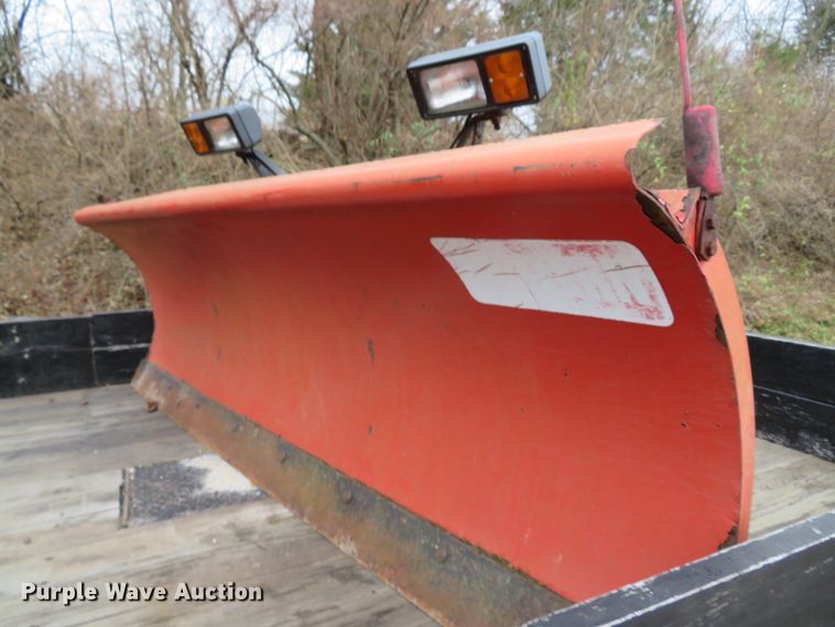 image for item GI9031 1997 Ford F350 XL flatbed pickup truck