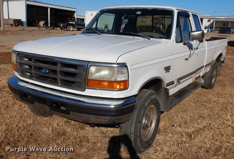 image for item GJ9085 1997 Ford F250 SuperCab pickup truck