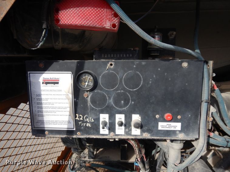 image for item GJ9154 1999 Thomas Built Saf-T-Liner ER school bus