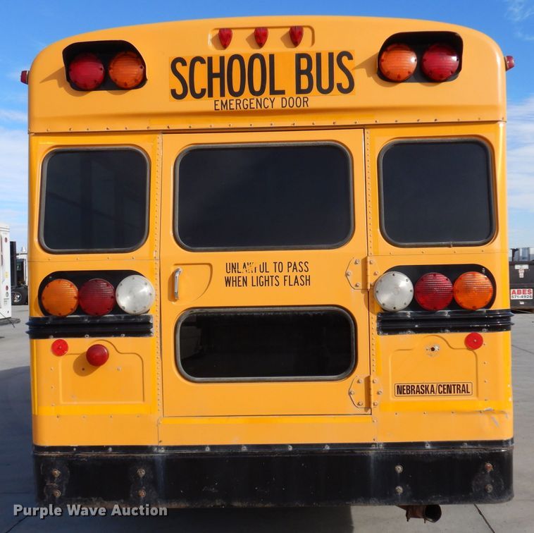 image for item GJ9155 2002 Ford E450 school bus