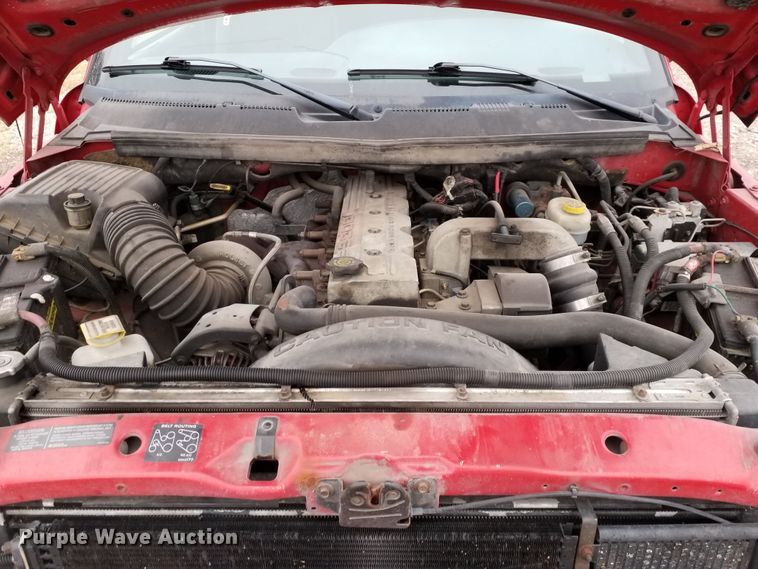 image for item GJ9164 1999 Dodge Ram 2500 Quad Cab pickup truck