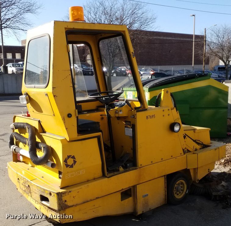 image for item GJ9178 1980 Power Boss SW88 sweeper