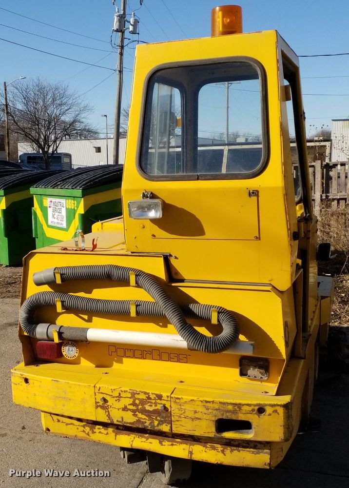 image for item GJ9178 1980 Power Boss SW88 sweeper