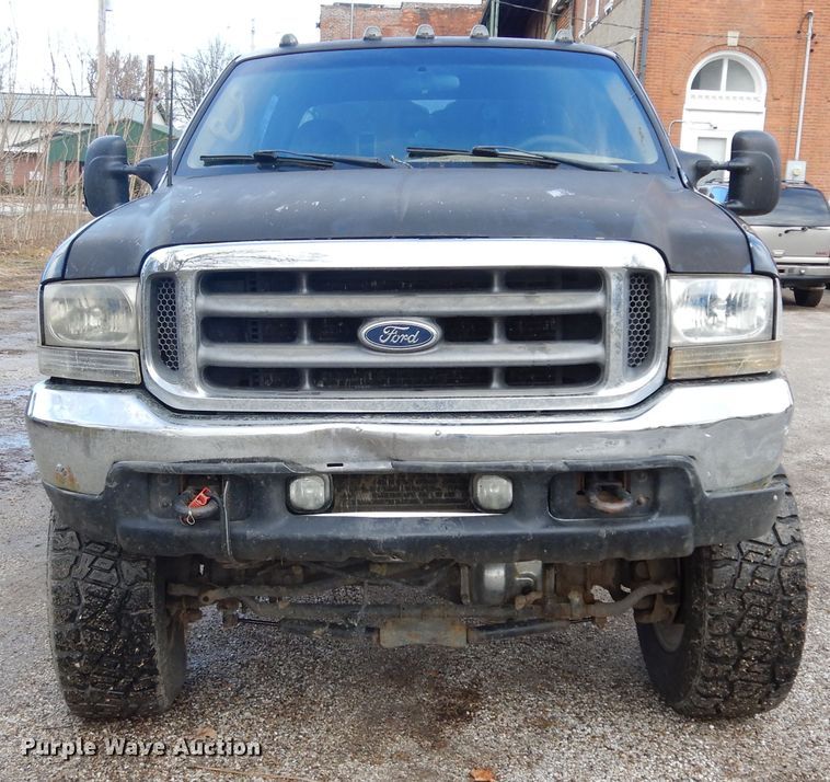 image for item H1214 1999 Ford F250 Super Duty Crew Cab pickup truck