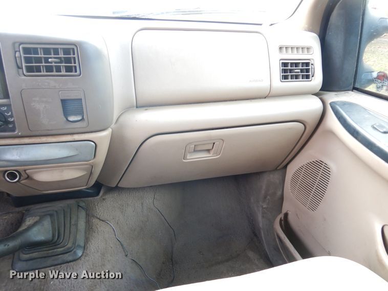 image for item H1214 1999 Ford F250 Super Duty Crew Cab pickup truck