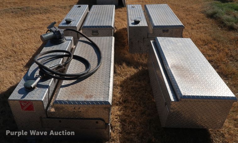 image for item H1220 (4) Delta Consolidated fuel tank/toolboxes