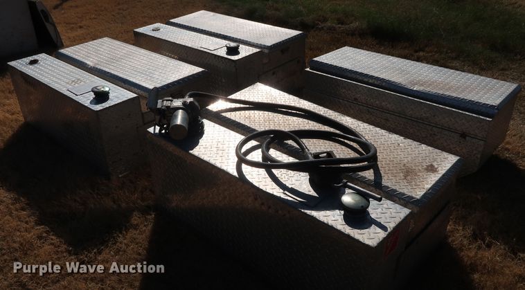 image for item H1220 (4) Delta Consolidated fuel tank/toolboxes