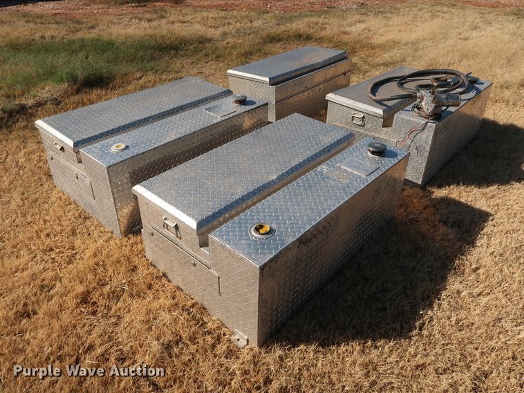 image for item H1220 (4) Delta Consolidated fuel tank/toolboxes