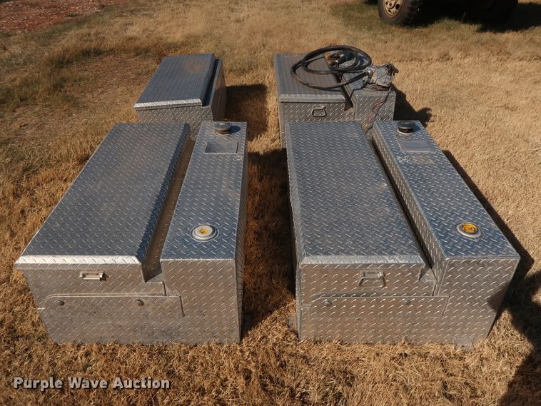 image for item H1220 (4) Delta Consolidated fuel tank/toolboxes