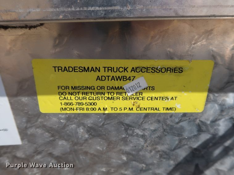 image for item H1220 (4) Delta Consolidated fuel tank/toolboxes