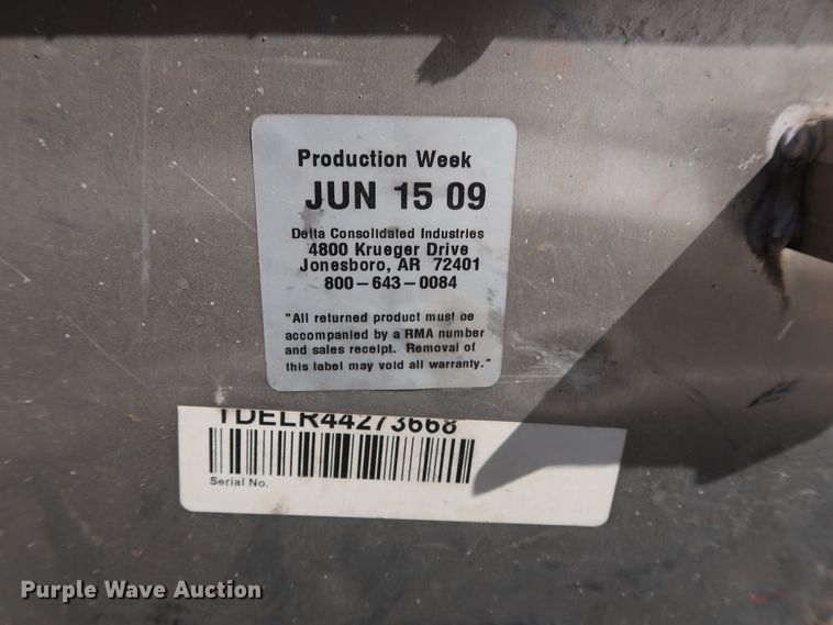 image for item H1220 (4) Delta Consolidated fuel tank/toolboxes