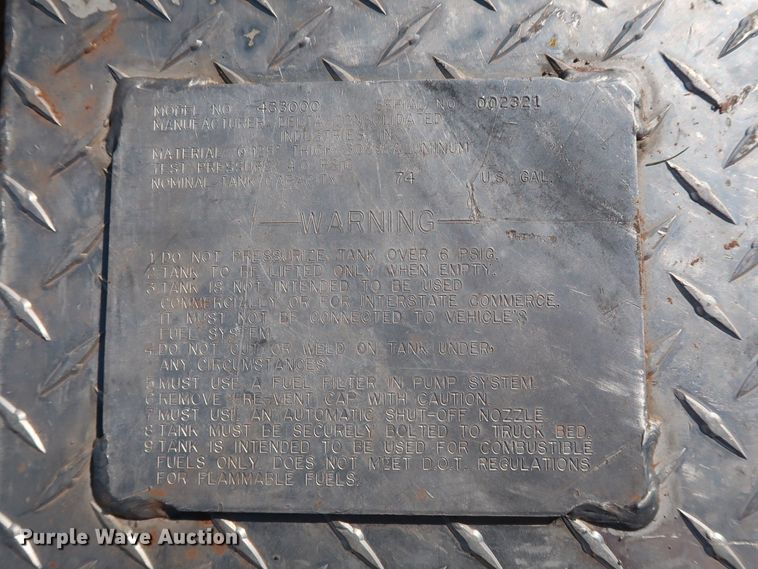 image for item H1220 (4) Delta Consolidated fuel tank/toolboxes