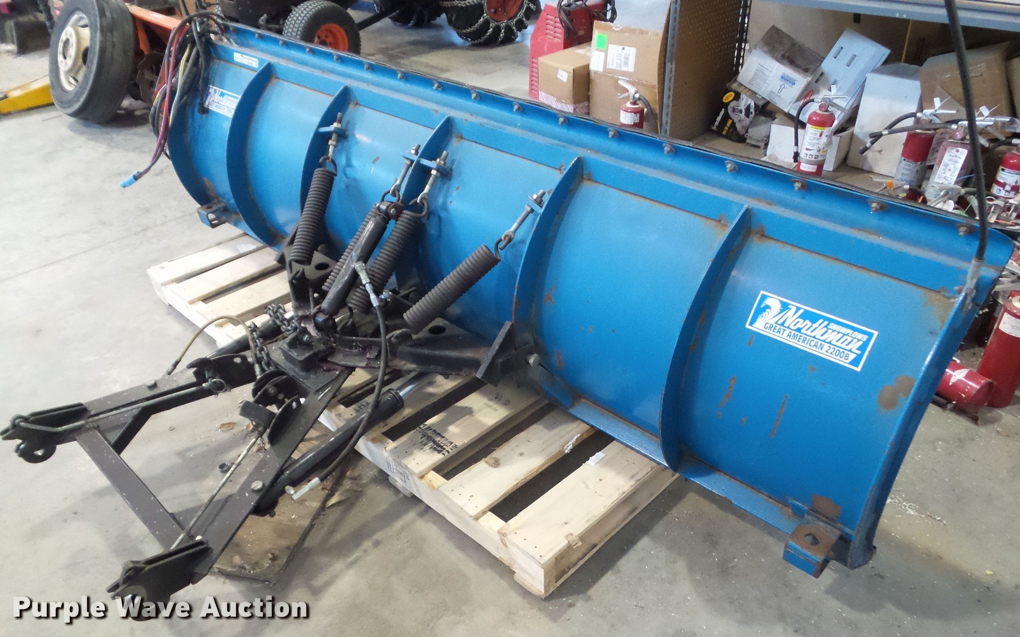 2005 Northman 2300A snow plow in Carroll, IA Item EM9868 sold