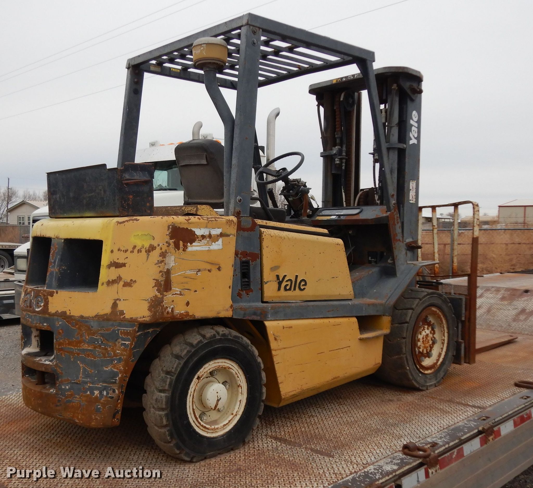 2003 Yale GP080LFNSBE088 forklift in Amarillo , TX Item GC9132 sold