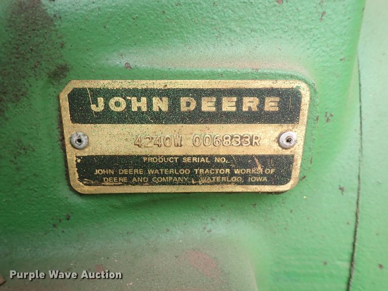 image for item DB7513 John Deere 4240 tractor