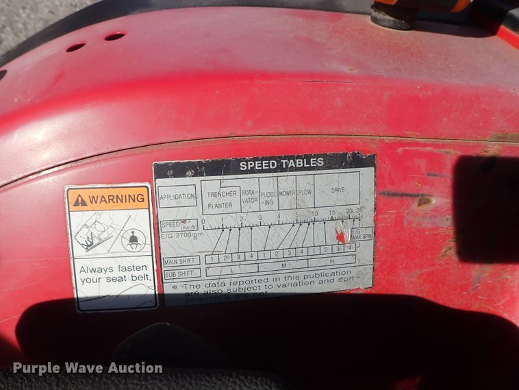 image for item DB7539 2006 Mahindra 3510 MFWD tractor