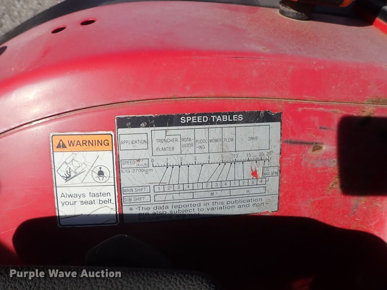 image for item DB7539 2006 Mahindra 3510 MFWD tractor