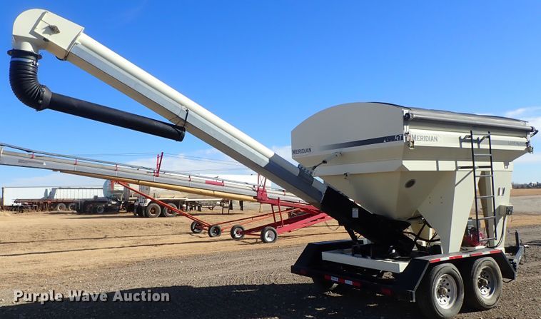 image for item DC3484 Meridian Seed Express seed tender trailer