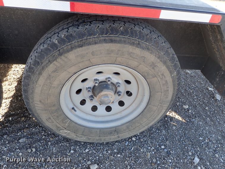 image for item DC3484 Meridian Seed Express seed tender trailer