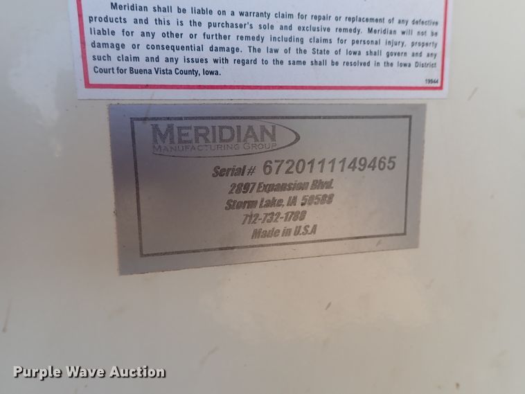 image for item DC3484 Meridian Seed Express seed tender trailer