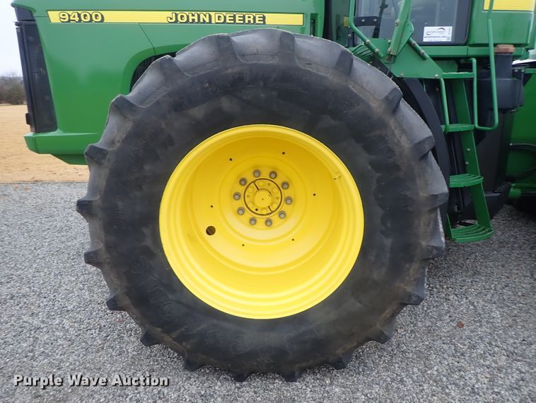 image for item DC3487 1998 John Deere 9400 4WD tractor