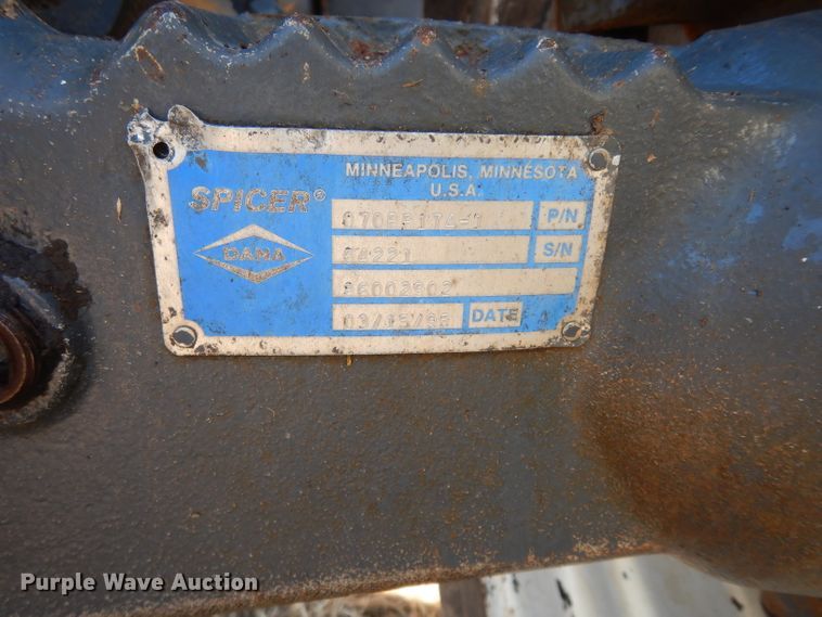image for item DE4164 1995 Ford 8770 MFWD tractor