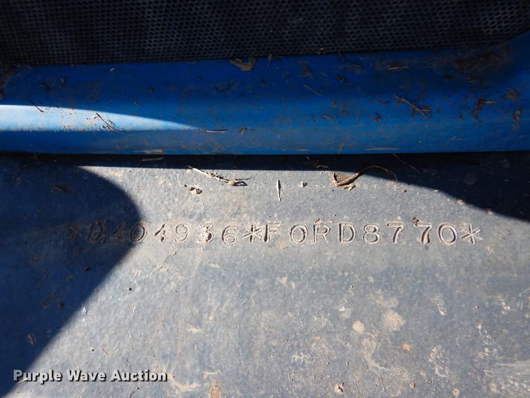 image for item DE4164 1995 Ford 8770 MFWD tractor