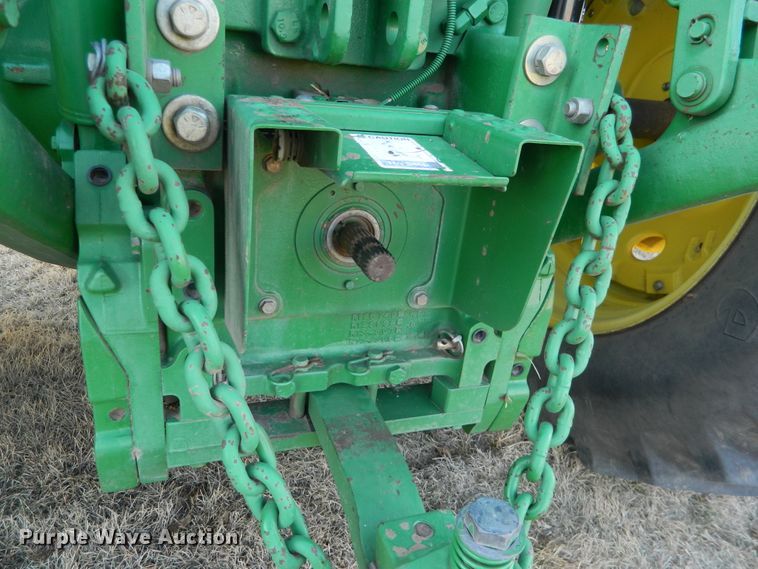 image for item DE4370 2001 John Deere 7610 MFWD tractor