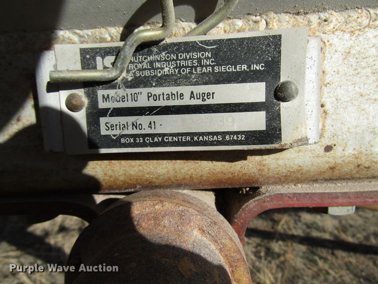 image for item DG6718 Hutchinson auger