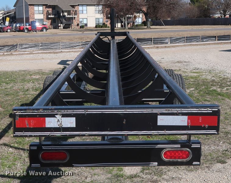 image for item DH0762 2019 May hay bale trailer