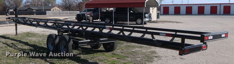 image for item DH0762 2019 May hay bale trailer