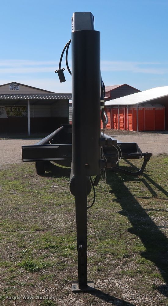 image for item DH0762 2019 May hay bale trailer