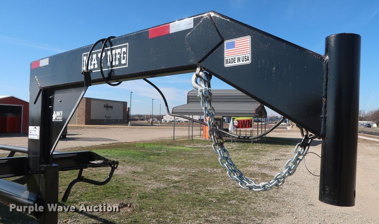 image for item DH0762 2019 May hay bale trailer