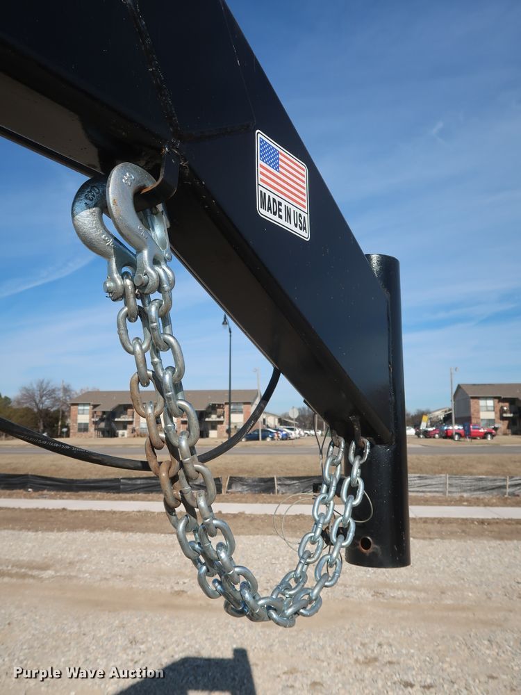 image for item DH0762 2019 May hay bale trailer