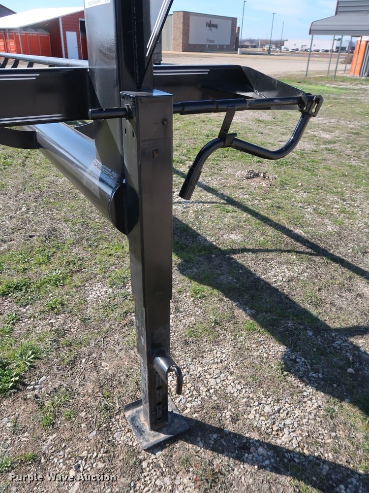 image for item DH0762 2019 May hay bale trailer